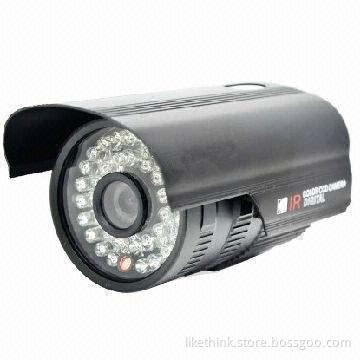 CCTV HD Camera with 1/3 Sony CCD 15m IR Distance and 36pcs 5mm IR LEDs, 700TVL Resolution